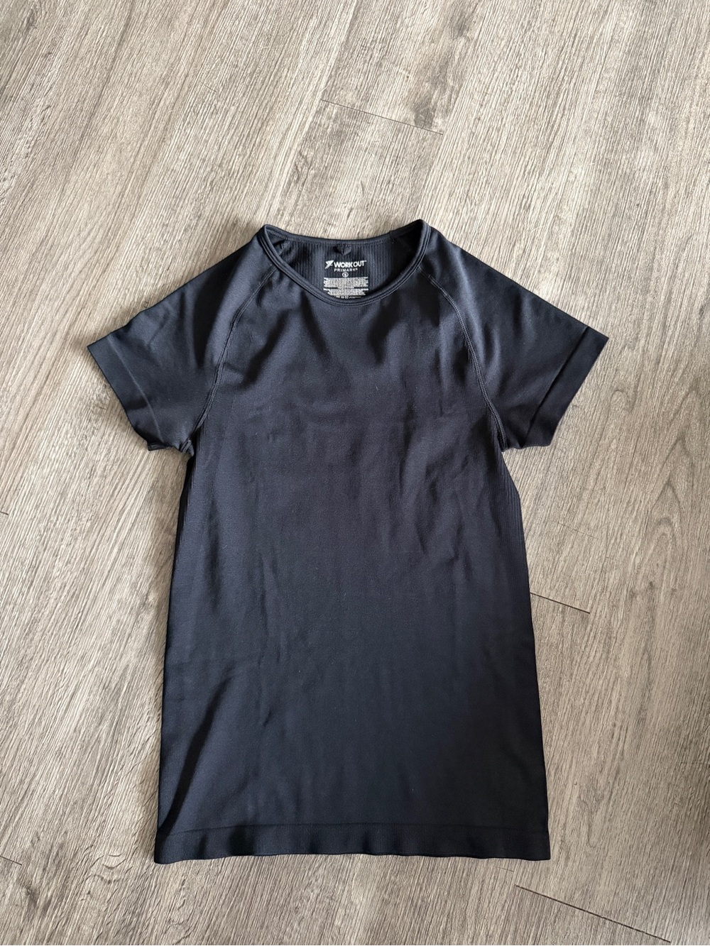Primark Black Short Sleeve Crew Neck Tee
